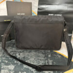 Saint Laurent Niki Messenger In Econyl 757146 Black
